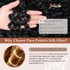 120 Strands Curly Crochet Hair Gogo Curl Protein Fiber Close to Human Hair view 3