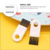HONMEET 30pcs Razor Cleaner and Shaving Brush Set with White Handle and Bristles, Small Electric Shaver Cleaning Brushes for Mens Grooming and Maintenance view 4