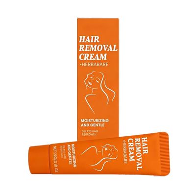 Sensitive Skin Facial Hair Remover By - Gentle Depilatory Cream, 5-10 Min Application(1pcs)