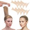 Sibba 8 PCS Weaving Wig Caps For Women Long Short Hair Open-End Mesh Hair Net for Wig, Non Slip Stretchy Nylon Stocking Caps for Wigs Christmas Carnival Cosplay Party (Beige) view 2
