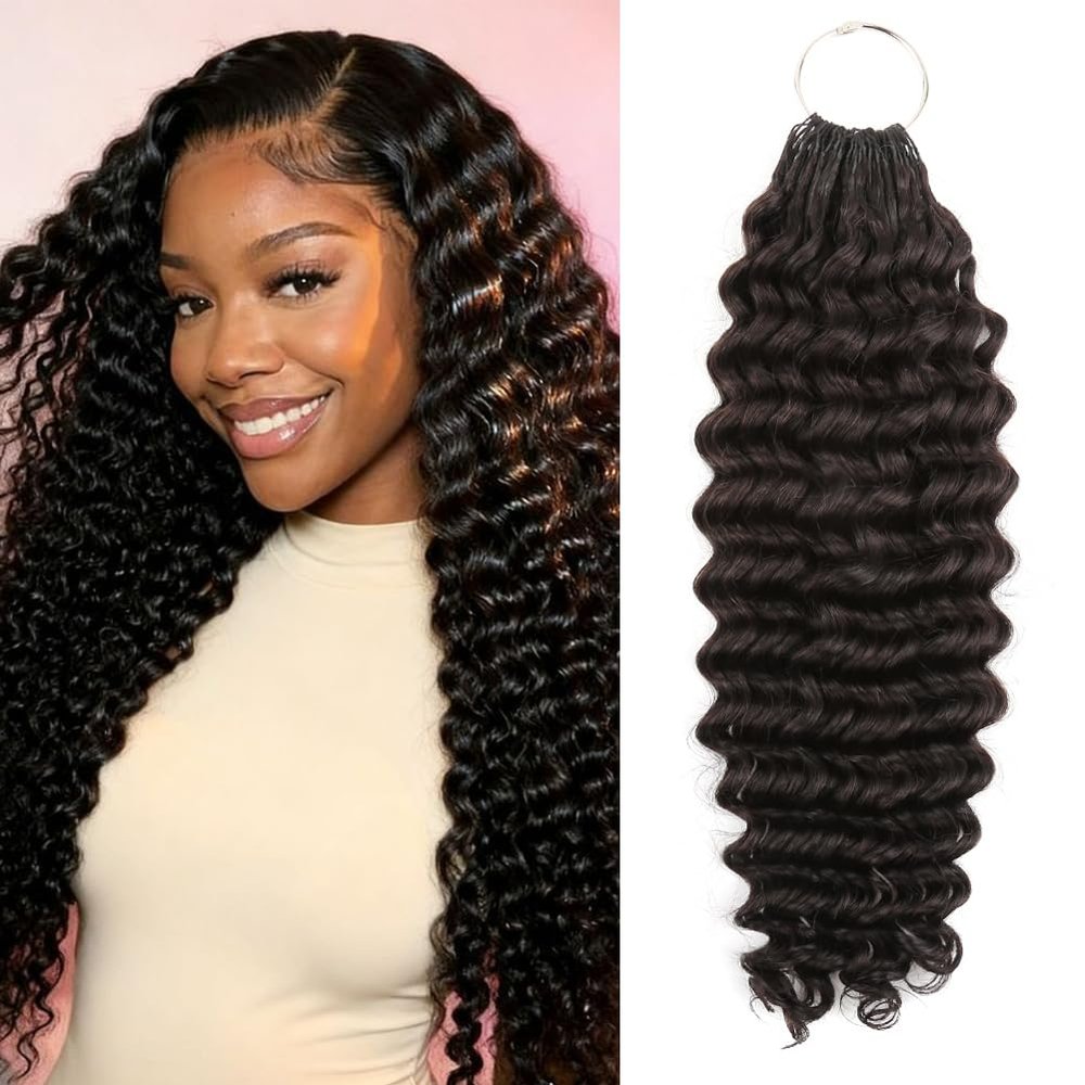 ELIHAIR Crochet Knotless Pre-Separated Feather Hair Extension 80g/pack 16