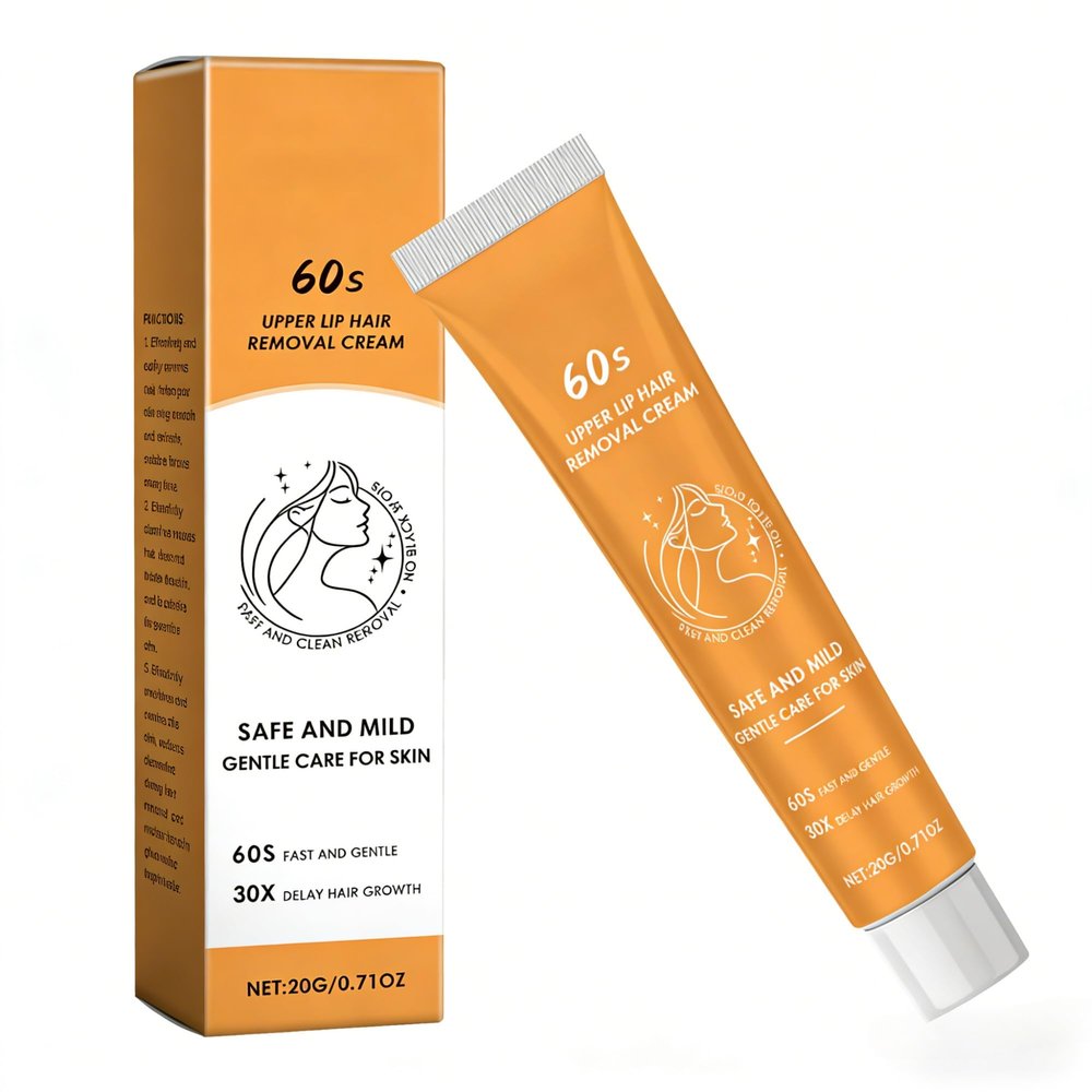 Body Hair Removal Cream - 10 Min Fast Smoothing, Gentle Formula For Legs & Underarms(1pcs)