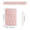 Piercing Cleaning Kit with Mirror Contains 180PCS Disposable Ear Piercing Cleaning Floss and 100PCS Cotton Swabs, Portable Ear Piercings Hole Cleaner, Piercings Aftercare for Women Men view 2