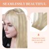 GOO GOO Invisi Edge Clip in Hair Extensions Real Human Hair Invisible Blend view 2