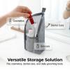 Standing Toiletry Bag, 2026 New Portable Lightweight Travel Toiletry Bag, EVA Mesh Water-Resistant Travel Toothbrush Storage Bag, Foldable Wide-Opening Hanging Cosmetic Organiser for Any Trip (4PCS) view 3