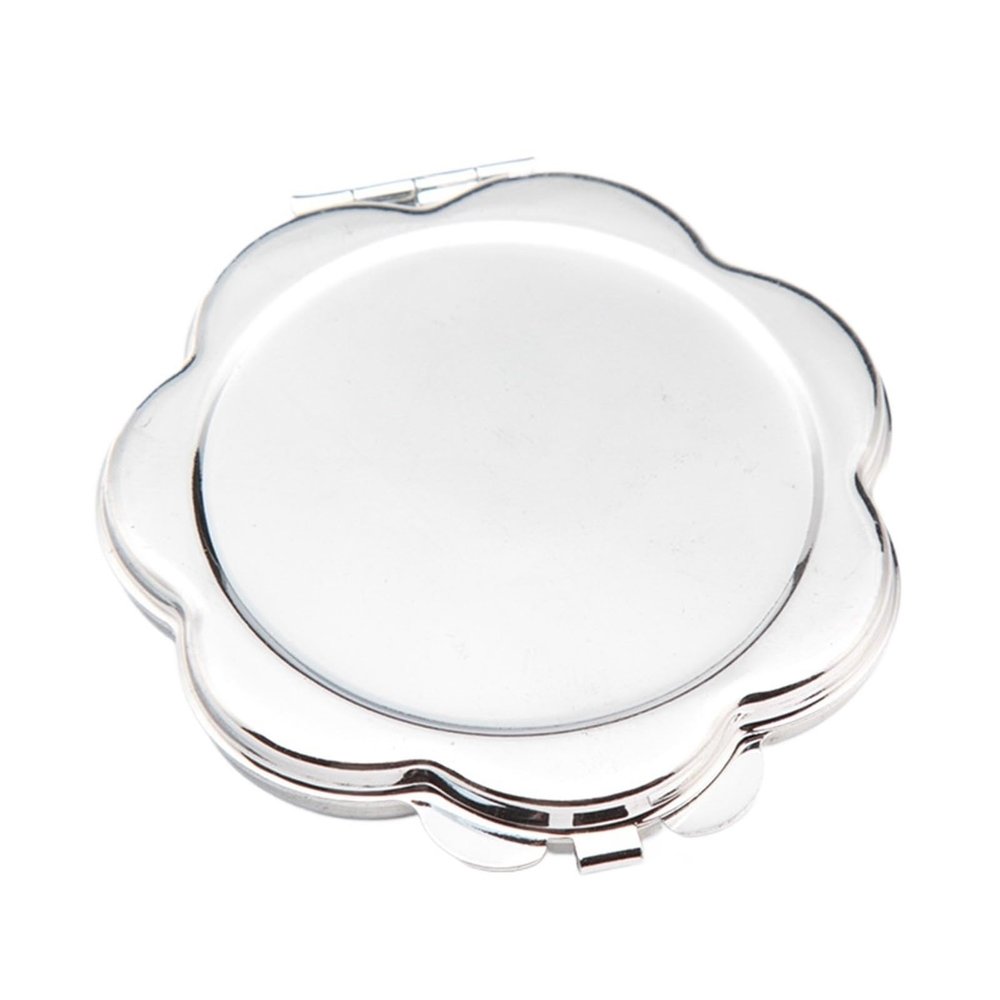 BHHVO 50pcs Mini Makeup Compact Pocket Mirror Portable Two-Side Folding Make Up Mirror Women Cosmetic Mirrors(1)