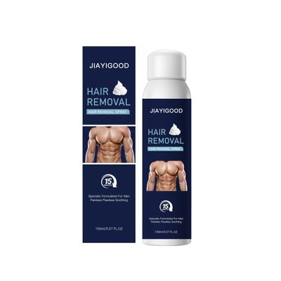Men's Hair Removal Spray Foam for Body - Painless & Gentle Depilatory Cream with Natural Plant Extracts, Soothing Formula for Armpits, Chest, Back & Legs for All Skin Types (Style 2)