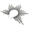 VINTORKY Unique Circular Headband Gothic Mary Crown Hair Decor Womens Decorative Headwear for Party and Costume Accessories view 1
