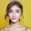 ABOOFAN Handmade Three Layer Rhinestone Hair Band for Wedding Brides Silver view 4