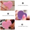 NULYLU 50pcs Heart-Shaped Manicure Blocks Sponge for Nails Dual-Sided Grit Nail Buffer Files Sponge Boards for Professional Art and Home Care view 3