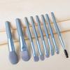 Makeup Brushes Set Mini 8Pcs Eyeshadow Foundation Eyebrow Face Eye Kit view 4
