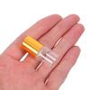 IWOWHERO 12pcs 2ml Glass Roll on Bottles for Essential Oils Refillable Mini Perfume Bottles with Gold Aluminium Caps Travel Aromatherapy Roller view 4