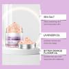 Moily Lavender Peppermint Foot Soak Salts - 100g Pink Himalayan Bath Crystals for Moisturizing Dry Skin, At-Home Foot Spa for Relaxation Purple One Size view 3