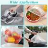10 Pcs Oversized Disposable Plastic Shower Cap, XL Disposable Shower Conditioning Processing Caps for Long Braids, Dreadlocks, Processing, Conditioning view 4