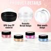 100 Pack 1Oz Plastic Container Jars with Lids, Round Clear Cosmetic Containers Bulk, Leak Proof Small Sample Jars Wide Mouth for Cream Lotion Makeup Travel Storage view 3