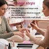 9 in 1 Nail File and Buffer Set, One-Stop Prep Workflow to Shape Acrylics, Clean Dust and Prevent Gel Nail Lifting for DIY Manicure, 100/180 Grit Double Sided, Sponge Blocks, Soft Bristle Brush, 9Pcs view 3