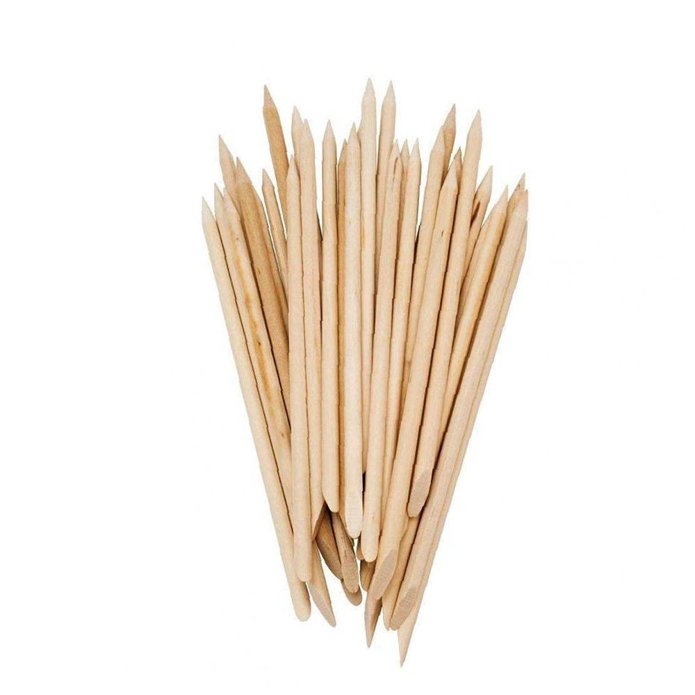 20 pcs Cuticle Pusher Nail Art Cuticle Orange Wood Sticks For Cuticle Removal Manicure Manicure instrument Clever fashion