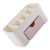 LUCKDANO Tabletop Cosmetic Organizer Stylish Tabletop Cosmetic Organizer By Brand Name - Spacious Plastic Makeup Storage Box with Drawer for Jewelry & Office Supplies - Perfect for view 2