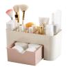 LUCKDANO Tabletop Cosmetic Organizer Stylish Tabletop Cosmetic Organizer By Brand Name - Spacious Plastic Makeup Storage Box with Drawer for Jewelry & Office Supplies - Perfect for view 4
