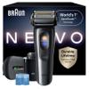 Braun NEVO Premium Men's Electric Shaver with World's 1st AeroTouch Technology, Includes Smart Display, 7in1 Care System, Power Travel Case. Braun's Best Electric Razor, 17010C view 1