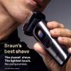 Braun NEVO Premium Men's Electric Shaver with World's 1st AeroTouch Technology, Includes Smart Display, 7in1 Care System, Power Travel Case. Braun's Best Electric Razor, 17010C view 2