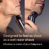 Braun NEVO Premium Men's Electric Shaver with World's 1st AeroTouch Technology, Includes Smart Display, 7in1 Care System, Power Travel Case. Braun's Best Electric Razor, 17010C view 3