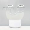 Eye Makeup Aid Tool Eyeliner Stencil Silicone Guard for Eyelash Eyeshadow Lying Silkworm Application Reusable Washable Makeup Helper for Beginners 2 Pack Cream White & Taro Purple view 3