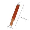 SOLUSTRE Leather Razor Strop Sharpening Strap Dual-sided Cowhide Barber Sharpening Cloth for Straight Razors and Shaving Accessories view 2