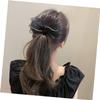 COLLBATH Organza Bow Hairpin Black Rhinestone Hair Clip Elegant All-match Barrettes for Women Bridal Hair Accessories view 4