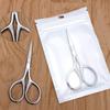 Professional Stainless Steel Hair Scissors for Men Moustache Beard Trimming Grooming for Eyebrows EyeNose Hair - Sliver - 1Size Attractive view 3