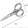 Professional Stainless Steel Hair Scissors for Men Moustache Beard Trimming Grooming for Eyebrows EyeNose Hair - Sliver - 1Size Attractive view 4