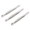 2pcs Stainless Steel Eyebrow Tweezer Eyebrow Trimmer Shaper Facial Hair Remover Puller Slanted Tip Makeup Beauty Tools Durable design view 3