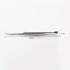 2pcs Stainless Steel Eyebrow Tweezer Eyebrow Trimmer Shaper Facial Hair Remover Puller Slanted Tip Makeup Beauty Tools Durable design view 4
