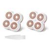 Women Legs Remover Replacement Heads, Compatible with Flawless Legs Shaver view 1