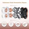 Women Legs Remover Replacement Heads, Compatible with Flawless Legs Shaver view 4