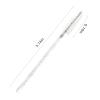 100 PCS Crystal Eyelash Mascara Wands Disposable Lash Brushes for Extensions for Extensions Spoolie Brush Applicators Makeup Tool Kits (Multicolor handle white) view 2