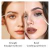 100 PCS Crystal Eyelash Mascara Wands Disposable Lash Brushes for Extensions for Extensions Spoolie Brush Applicators Makeup Tool Kits (Multicolor handle white) view 4