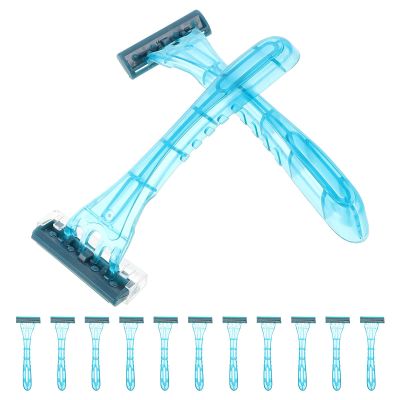 GAROZATION 20pcs Disposable Manual Hair Trimmers for Men and Women Body Shaver Travel Razor Suitable for Sensitive Skin