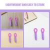 Amosfun 2pcs Belly Button Cleaner Navel Cleaning Tools Small Portable Navel Brushes for Gentle Dirt Removal Suitable for Daily Bathing and Sensitive Skin Care view 3