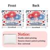 4th of July Independence Day Fireworks Makeup Bag 7x9 Inch for Travel Pouch, 250th American Anniversary Print Cosmetic Pouch for Women, Cool Portable Canvas Zipper Organizer view 4