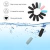 VICASKY 12pcs Electric Foot File Replacement Heads Coarse Refill Roller Accessory for Callus Remover Suitable for Pedicure Foot Care view 3