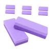 Housoutil 8pcs Purple Volcanic Pumice Stone Double-Sided Pedicure Callus Removal Scrubber Tool for Hard Skin Exfoliating Foot Care at Home and Travel view 1