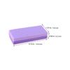 Housoutil 8pcs Purple Volcanic Pumice Stone Double-Sided Pedicure Callus Removal Scrubber Tool for Hard Skin Exfoliating Foot Care at Home and Travel view 2