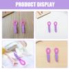 CLISPEED 2pcs Navel Cleaning Brush Small Belly Button Cleaner Tool with Soft Beads for Gentle Skin Care Suitable for Home and Travel Use view 3