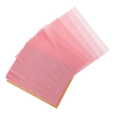 Balacoo Oil Absorbing Facial Blotting Paper for Oily Skin, Makeup Friendly Face Oil Control Sheets, 50pcs Rose-colored Oil-absorbent Pads for Sweat and Shine Removal