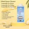 Electric Shaver Cleaning Liquid, Compatible For Braun CCR2/CCR4. Compatible For Philips HQ200/JC301. Compatible For Panasonic ES-LM56(4 pcs 1000ml) view 2