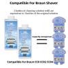 Electric Shaver Cleaning Liquid, Compatible For Braun CCR2/CCR4. Compatible For Philips HQ200/JC301. Compatible For Panasonic ES-LM56(4 pcs 1000ml) view 3