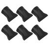 CATIEBYE 6pcs Hair Dryer Nozzle Attachment Concentrator Blower Nozzle 4.4-4.6cm Diameter Plastic Replacement Salon Hair Styling Tool for Professional Barber Shop view 1