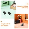 CATIEBYE 6pcs Hair Dryer Nozzle Attachment Concentrator Blower Nozzle 4.4-4.6cm Diameter Plastic Replacement Salon Hair Styling Tool for Professional Barber Shop view 3