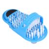 YUEHISY Foot Scrubber with Suction Cups Remove Dead Skin Massage Feet Cleaner for Bath Blue view 1